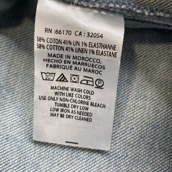 Pilcro and the Letterpress HR Wide Leg Trouser Jean Light Wash 30 NEW - Picture 8 of 13